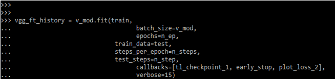 Pretrained layers for fine tuning