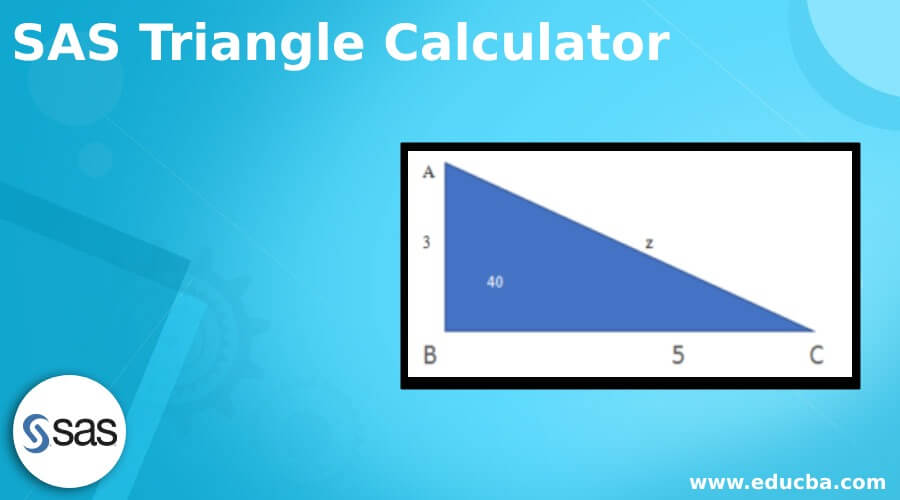 SAS Triangle Calculator