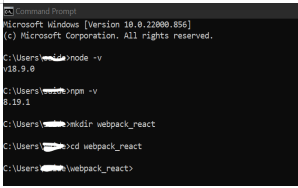 Webpack for React - Directory