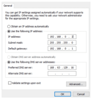 configure the guest VM
