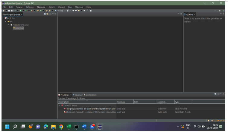 Java Unit Testing - Selecting JRE