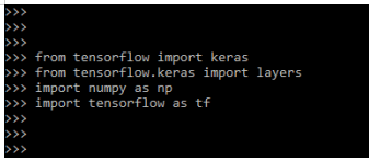 import the different libraries