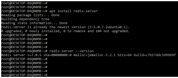 Installing Redis LPUSH