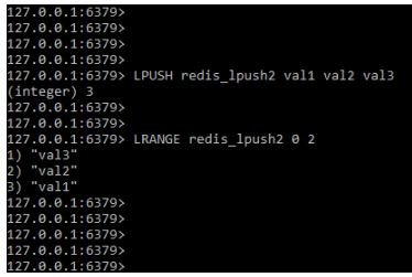 Redis LPUSH - Retrieve the elements