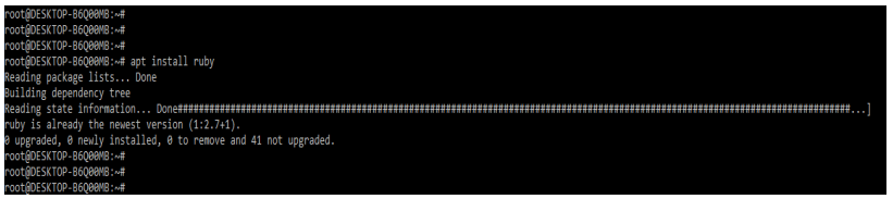 Redis Rails - apt command