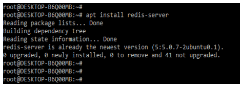 Using the apt command
