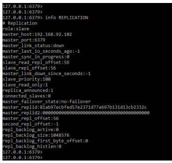 Redis Replication Info