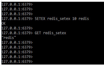 Redis SETEX 1