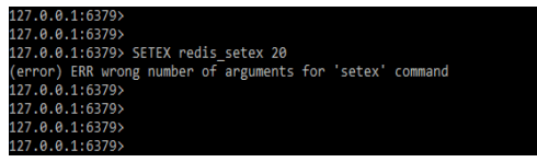 Redis SETEX 2