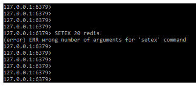 Redis SETEX 3