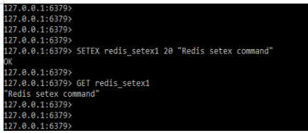 Redis SETEX 6