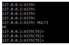 Redis Transactions - Multi Command