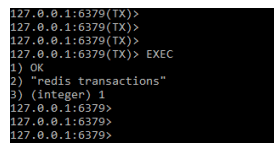 Executing Multi command