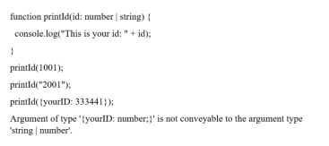 TypeScript Handbook - Union Type