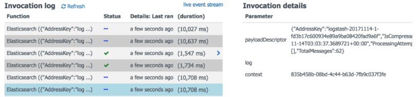 Azure Functions Logging Table storage