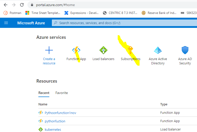 Azure Functions Python Services