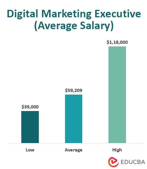 Digital Marketing Executive Avarage Salary
