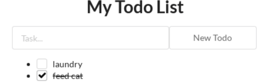 ReactJS Project Examples - To Do