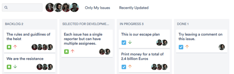 ReactJS Project Examples - Jira clone