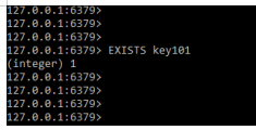 Redis EXISTS - Specified Keys