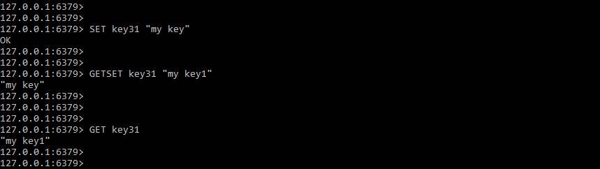 Setting the First value