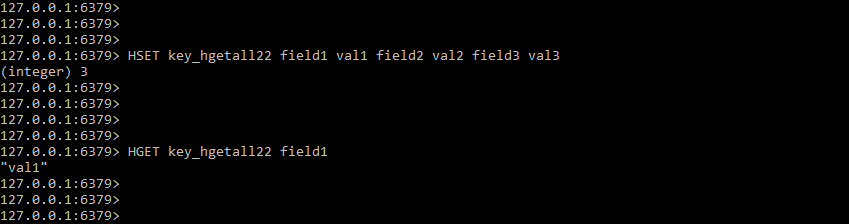Redis HGETALL - Specified Field