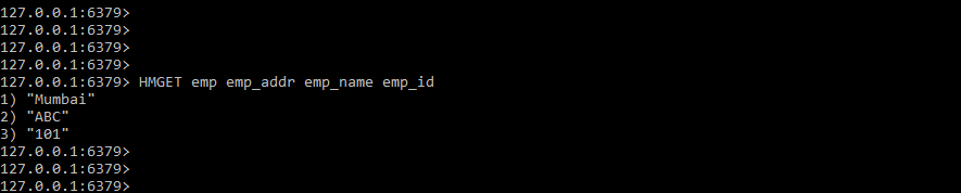 not providing the field in sequence
