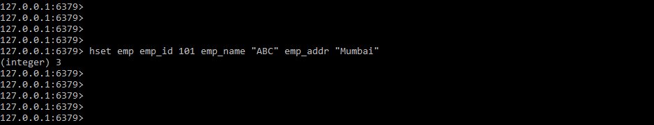 Redis HMGET - field values