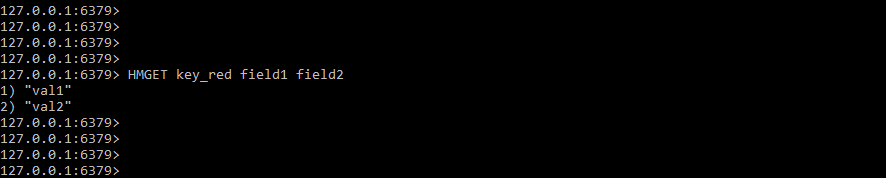 Output of specified key field