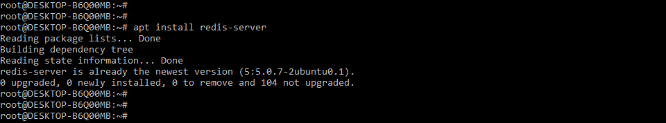 Installing Redis RDB