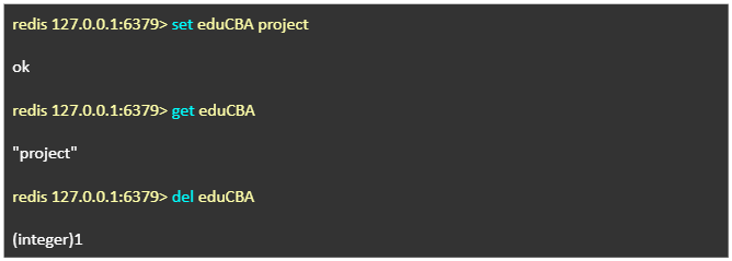 Redis Data Types - String command