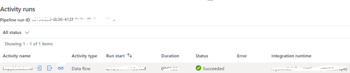data flow will also run
