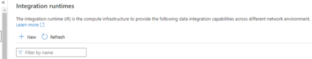 Azure Data Factory Integration Runtime Integration
