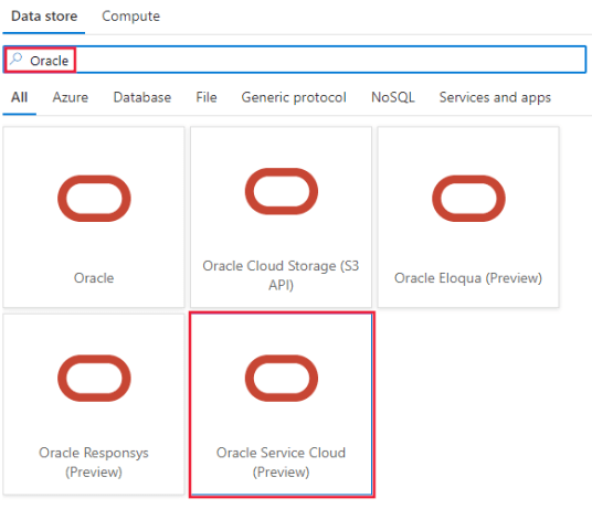 Defining linked services