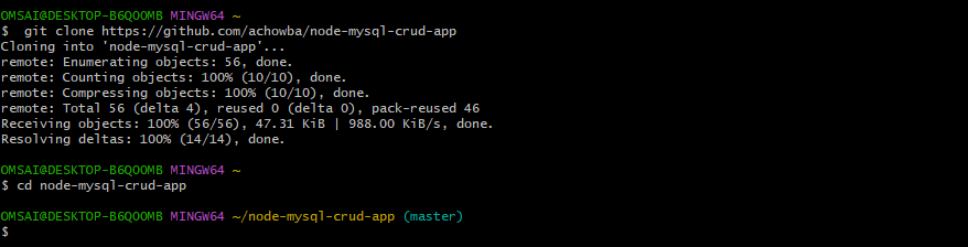 node-.js application