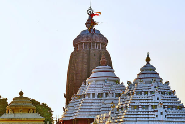 The Jagannath Temple of Puri - The Lords Own Place - Flag