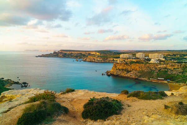 Beaches In Malta - Gnejna Beach