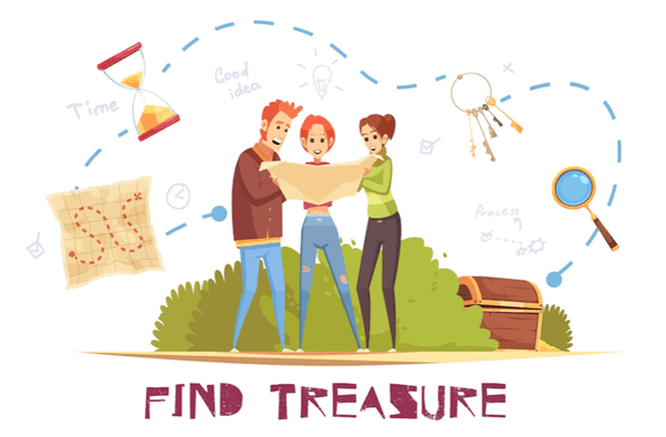 Children's Day - Planning a treasure hunt