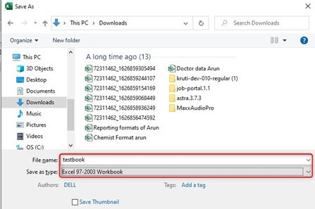 Compatibility Mode in Excel-Step 6