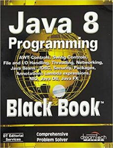 Java 8 Programming Black Book