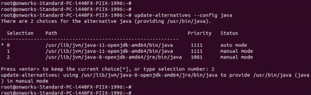 Install JDK Ubuntu - update-alternatives