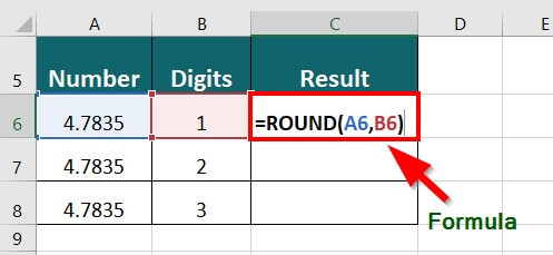 ROUND Function Example 1