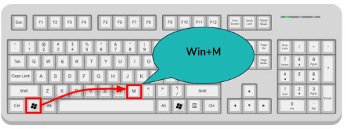 Minimize all windows