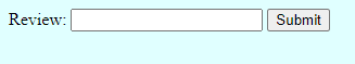 review input