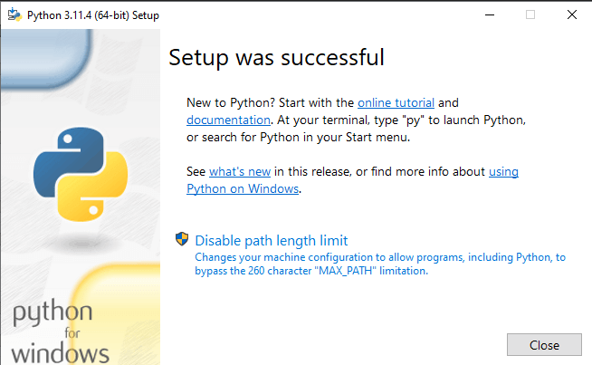 successfully downloaded- Python 3 HTTP Server
