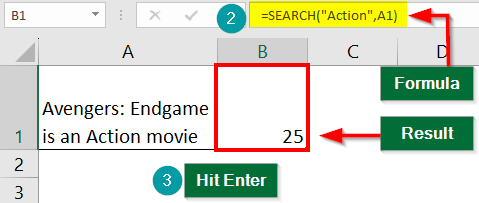 search formula step 2 and 3
