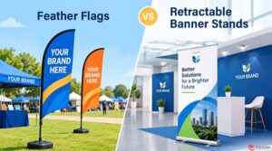 Feather Flags vs Retractable Banner Stands